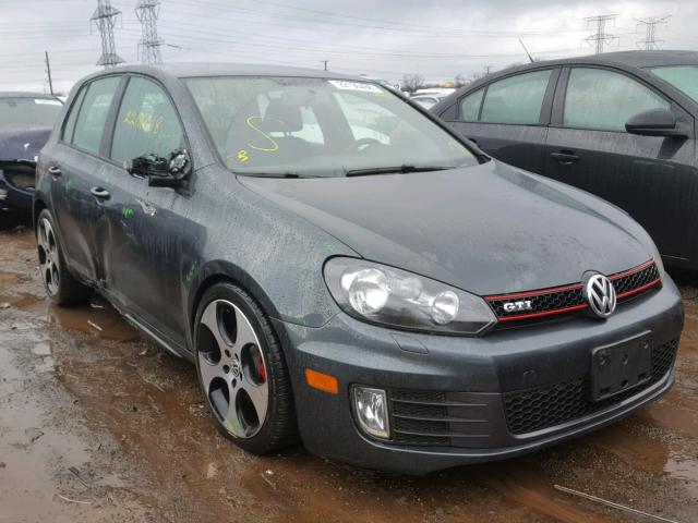 WVWHD7AJ4DW123732 - 2013 VOLKSWAGEN GTI BLACK photo 1