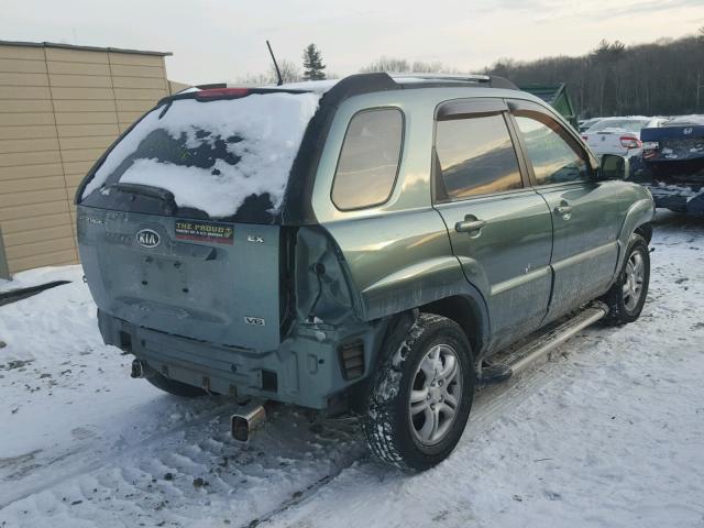 KNDJE723367173761 - 2006 KIA NEW SPORTA GRAY photo 4