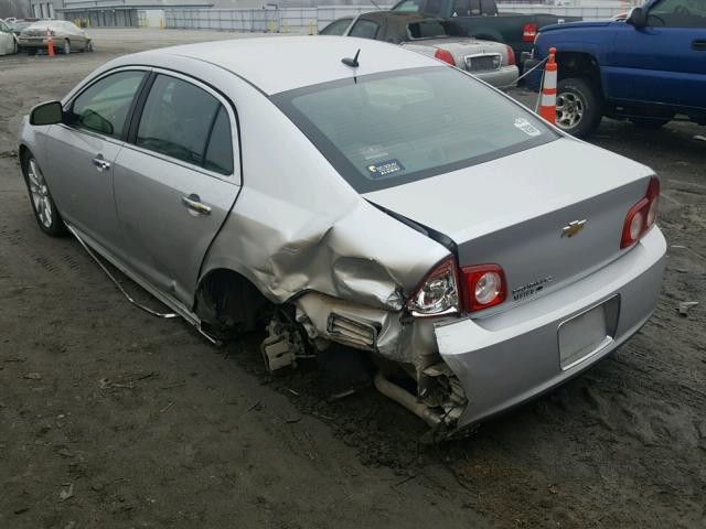 1G1ZE5EB3AF203939 - 2010 CHEVROLET MALIBU LTZ 银色 照片 3