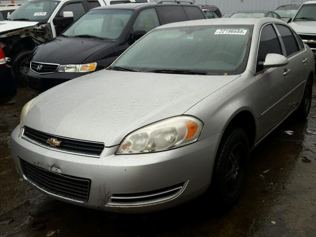 2G1WB58K869221392 - 2006 CHEVROLET IMPALA LS SILVER photo 2