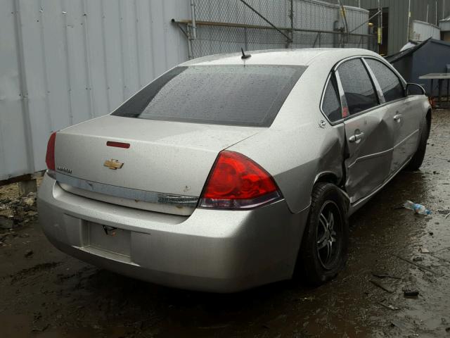 2G1WB58K869221392 - 2006 CHEVROLET IMPALA LS SILVER photo 4