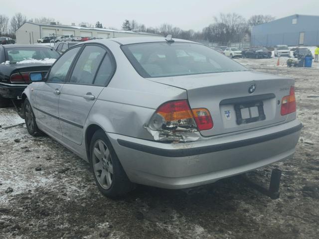 WBAEV33474KL63507 - 2004 BMW 325 I SILVER photo 3