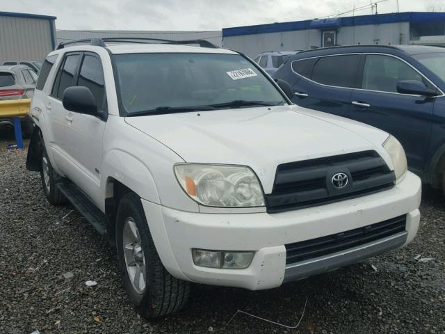 JTEZU14R740033024 - 2004 TOYOTA 4RUNNER SR WHITE photo 1