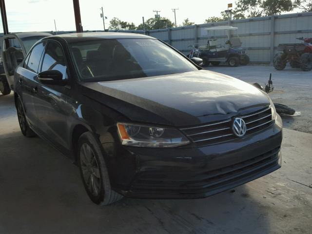 3VWD67AJ0GM230271 - 2016 VOLKSWAGEN JETTA SE BLACK photo 1