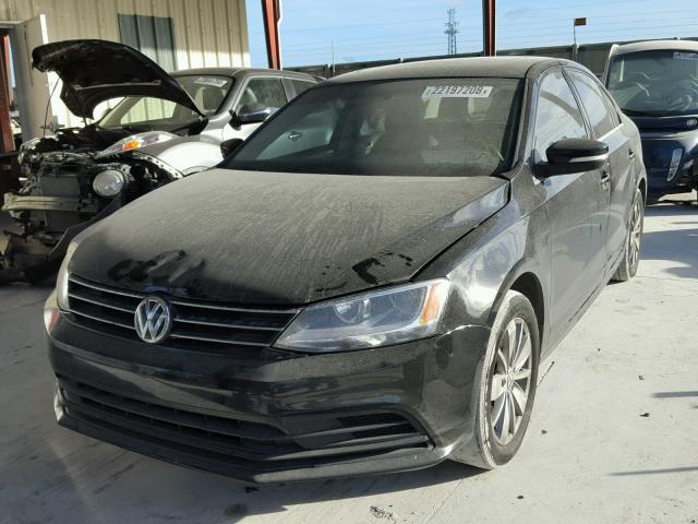 3VWD67AJ0GM230271 - 2016 VOLKSWAGEN JETTA SE BLACK photo 2