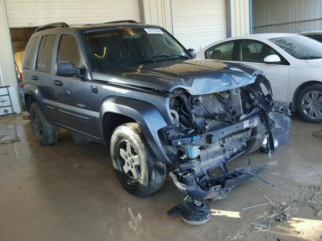 1J8GL58K22W203781 - 2002 JEEP LIBERTY LI BLUE photo 1