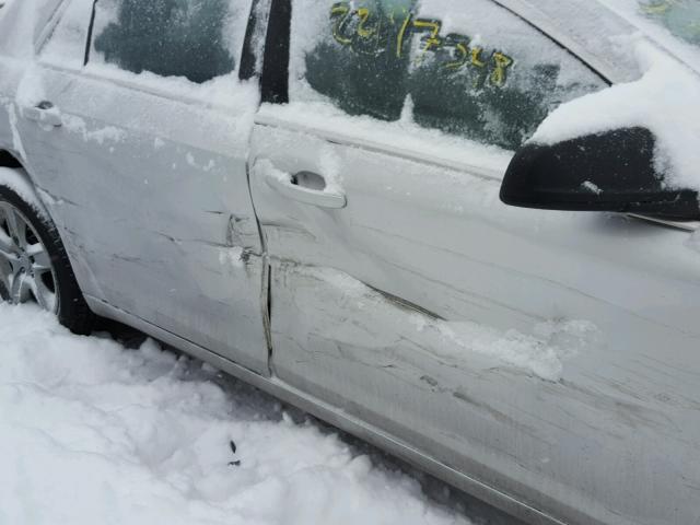 1G1ZG57B694189467 - 2009 CHEVROLET MALIBU LS ვერცხლისფერი ფოტო 9