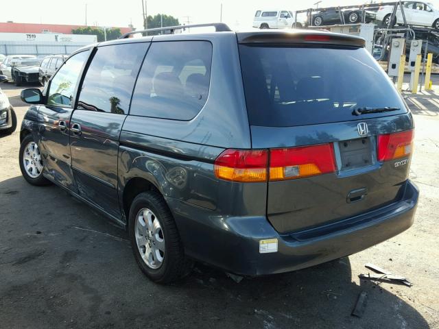 5FNRL18093B149392 - 2003 HONDA ODYSSEY EX GRAY photo 3