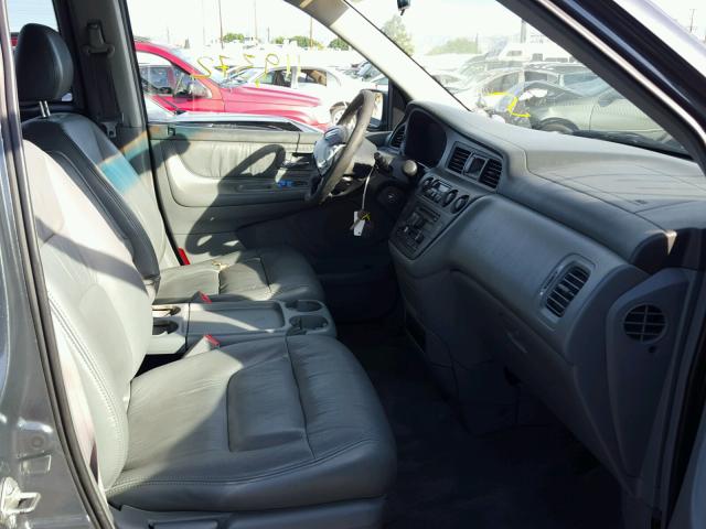 5FNRL18093B149392 - 2003 HONDA ODYSSEY EX GRAY photo 5