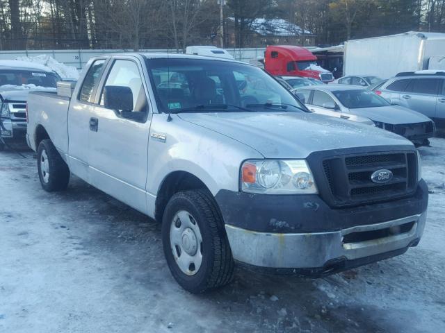 1FTRX12W96NA66472 - 2006 FORD F150 SILVER photo 1