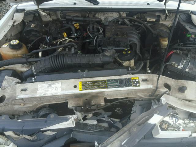 1FTYR10D56PA65010 - 2006 FORD RANGER WHITE photo 7