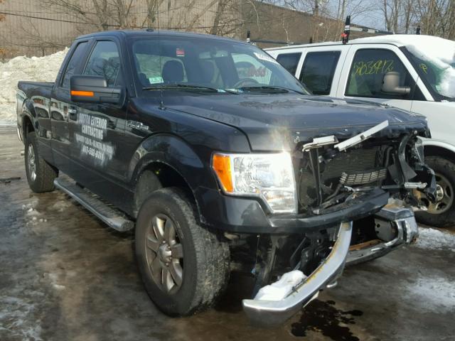 1FTEX1EM6EFA80721 - 2014 FORD F150 SUPER BLACK photo 1