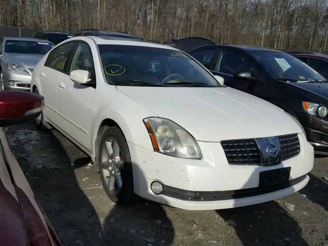 1N4BA41E35C843483 - 2005 NISSAN MAXIMA SE WHITE photo 1