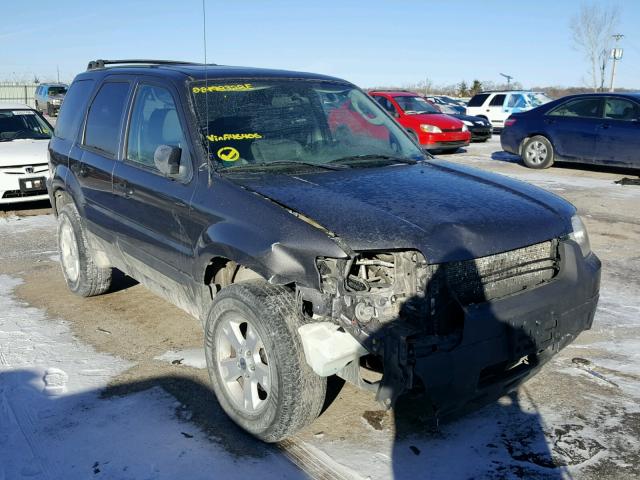 1FMYU03186KA46406 - 2006 FORD ESCAPE XLT GRAY photo 1