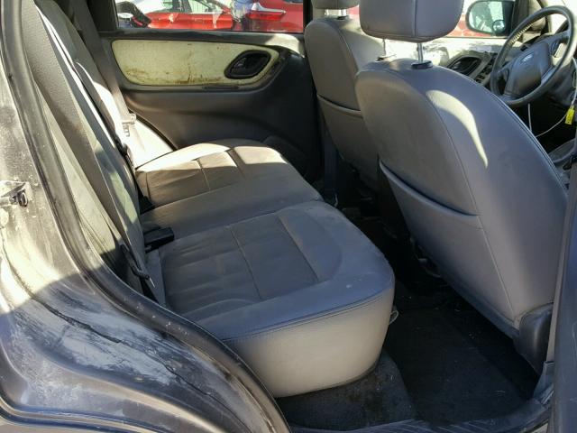 1FMYU03186KA46406 - 2006 FORD ESCAPE XLT GRAY photo 6