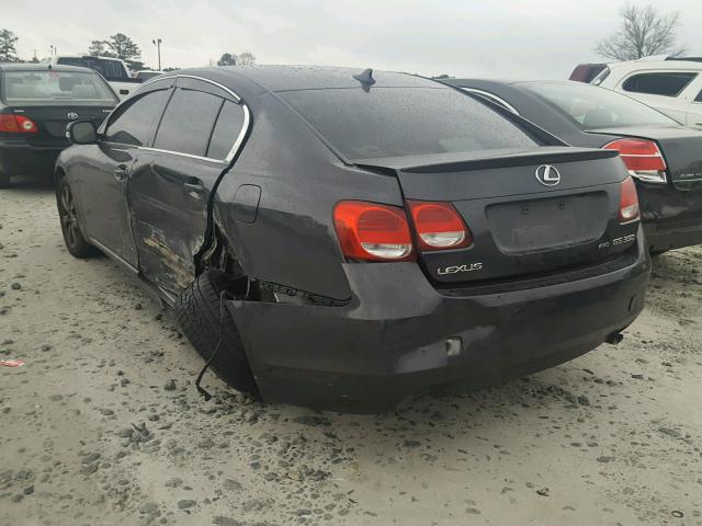 JTHCE96S390022890 - 2009 LEXUS GS 350 GRAY photo 3