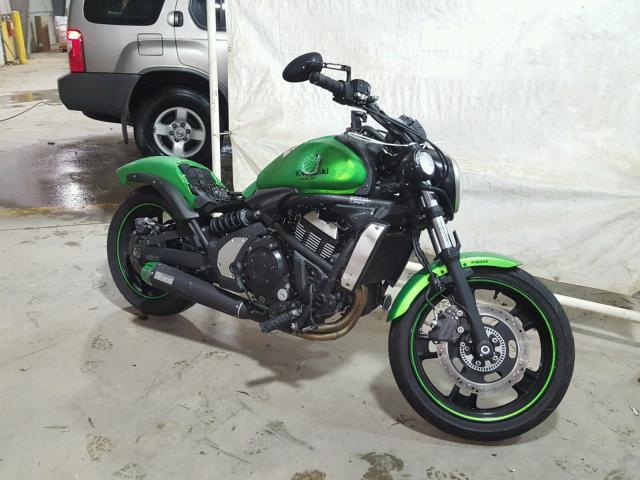 JKAENEB16FDA01937 - 2015 KAWASAKI EN650 B GREEN photo 1