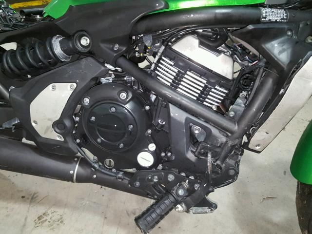 JKAENEB16FDA01937 - 2015 KAWASAKI EN650 B GREEN photo 7