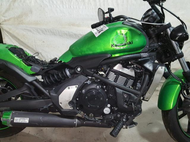 JKAENEB16FDA01937 - 2015 KAWASAKI EN650 B GREEN photo 9