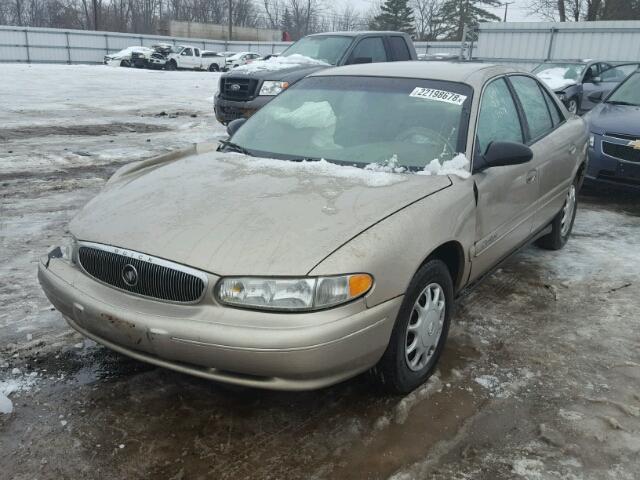 2G4WS52J411304408 - 2001 BUICK CENTURY CU BEIGE photo 2