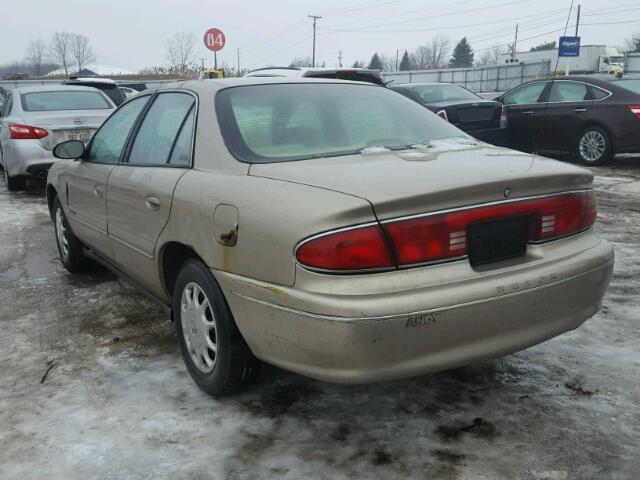 2G4WS52J411304408 - 2001 BUICK CENTURY CU BEIGE photo 3