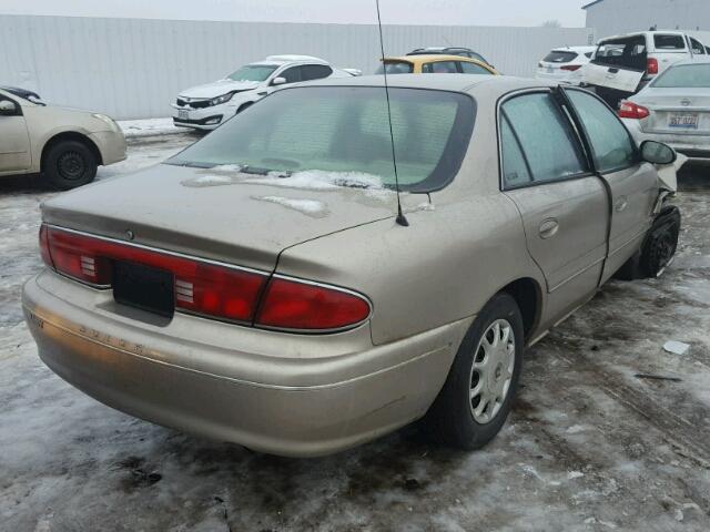 2G4WS52J411304408 - 2001 BUICK CENTURY CU BEIGE photo 4