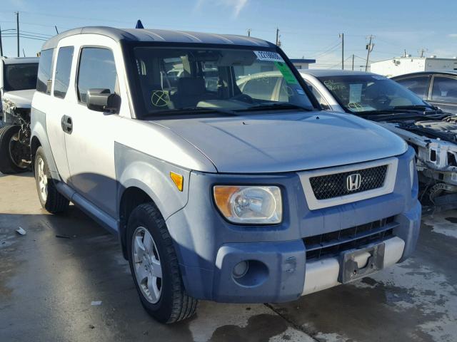 5J6YH28635L014152 - 2005 HONDA ELEMENT EX BLUE photo 1