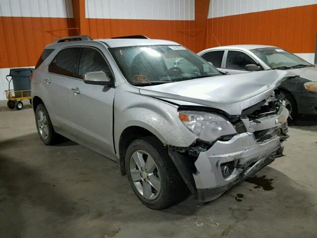 2GNFLNEK6C6143756 - 2012 CHEVROLET EQUINOX LT SILVER photo 1