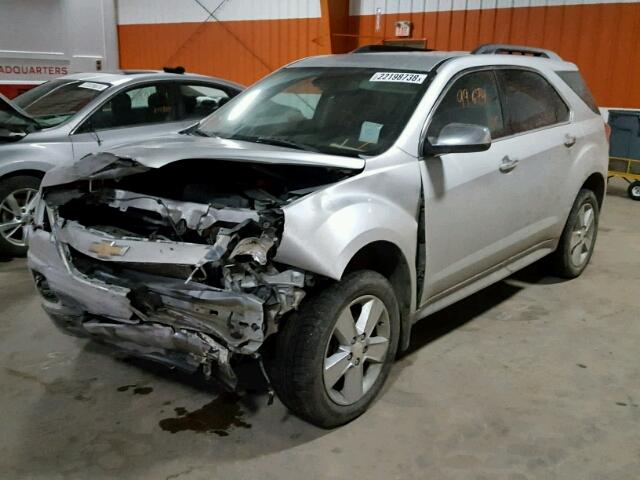 2GNFLNEK6C6143756 - 2012 CHEVROLET EQUINOX LT SILVER photo 2