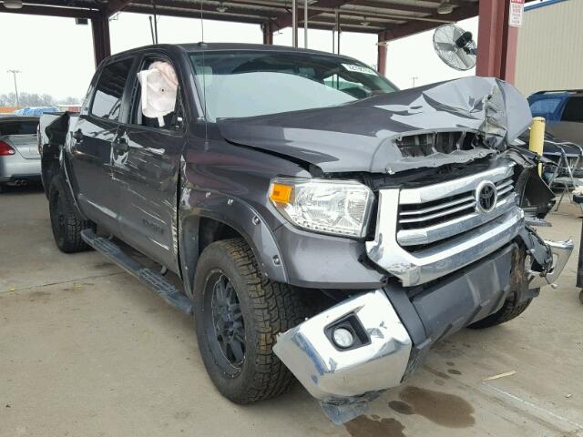 5TFEW5F16GX203770 - 2016 TOYOTA TUNDRA CRE GRAY photo 1