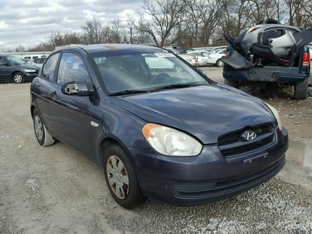 KMHCM36C37U045940 - 2007 HYUNDAI ACCENT GS CHARCOAL photo 1