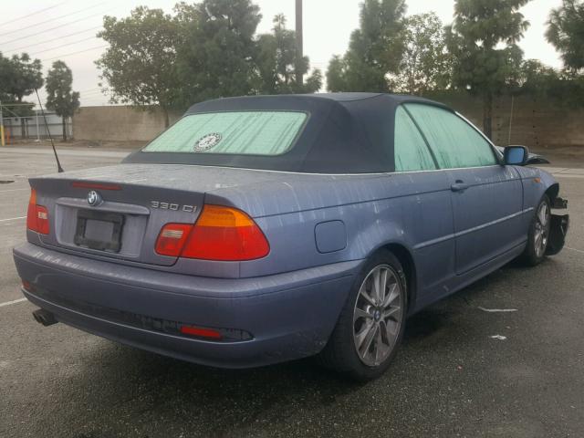 WBABW53404PL47728 - 2004 BMW 330 CI BLUE photo 4