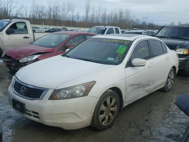 1HGCP26748A161600 - 2008 HONDA ACCORD EX WHITE photo 2