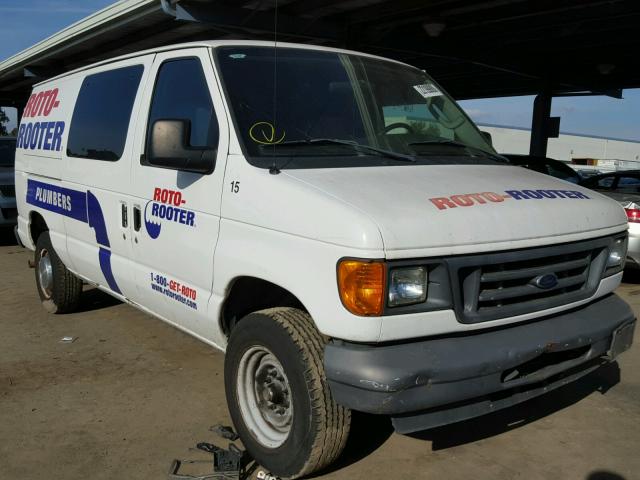 1FTNE24L45HB40830 - 2005 FORD ECONOLINE WHITE photo 1