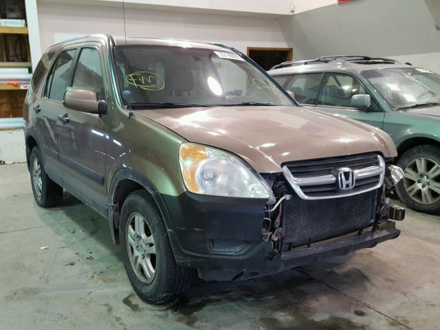 JHLRD788X2C032733 - 2002 HONDA CR-V EX GOLD photo 1