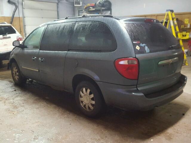 2A4GP54L36R828211 - 2006 CHRYSLER TOWN & COU BLUE photo 3