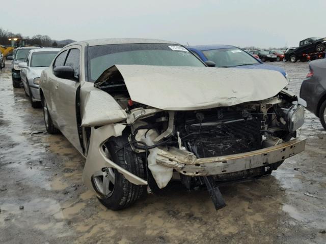 2B3KA43D99H520168 - 2009 DODGE CHARGER GOLD photo 1