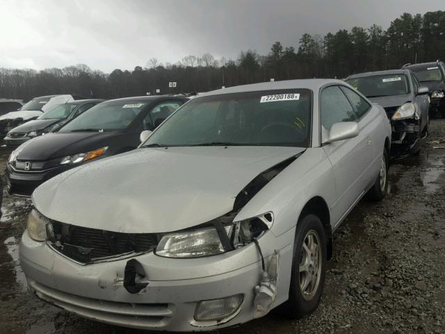 2T1CG22P71C439234 - 2001 TOYOTA CAMRY SOLA SILVER photo 2