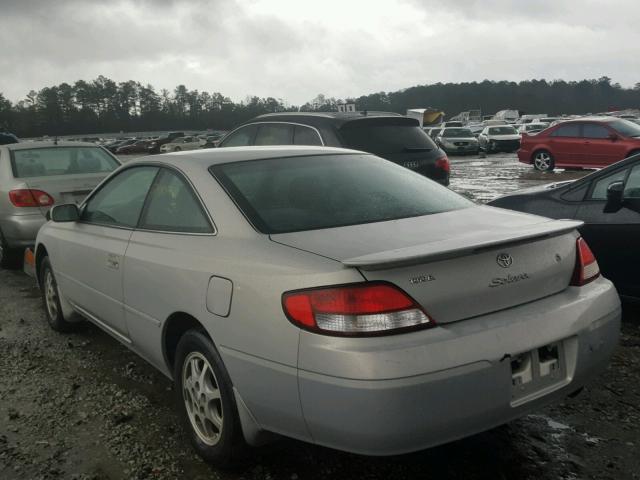 2T1CG22P71C439234 - 2001 TOYOTA CAMRY SOLA SILVER photo 3