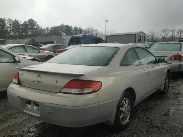 2T1CG22P71C439234 - 2001 TOYOTA CAMRY SOLA SILVER photo 4