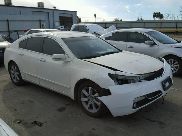 19UUA8F21CA023115 - 2012 ACURA TL WHITE photo 1