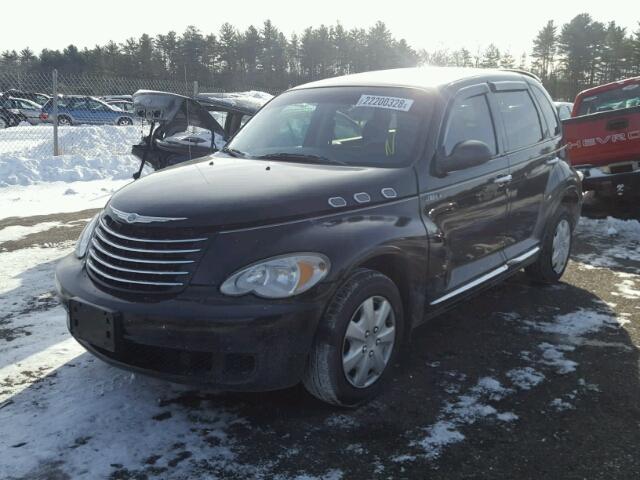 3A4FY58BX7T540534 - 2007 CHRYSLER PT CRUISER BLACK photo 2