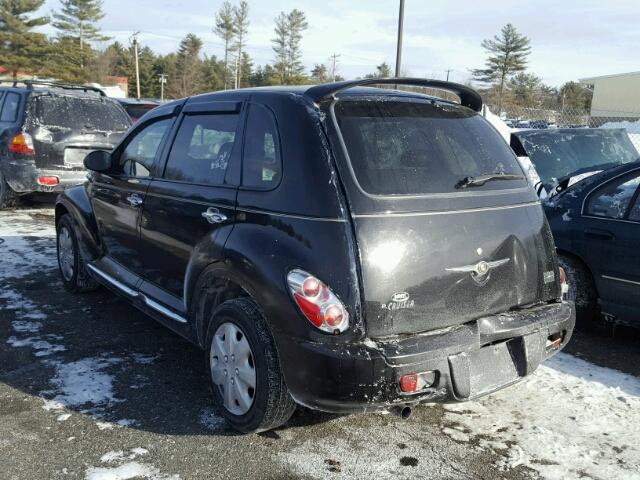 3A4FY58BX7T540534 - 2007 CHRYSLER PT CRUISER BLACK photo 3