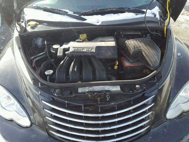 3A4FY58BX7T540534 - 2007 CHRYSLER PT CRUISER BLACK photo 7