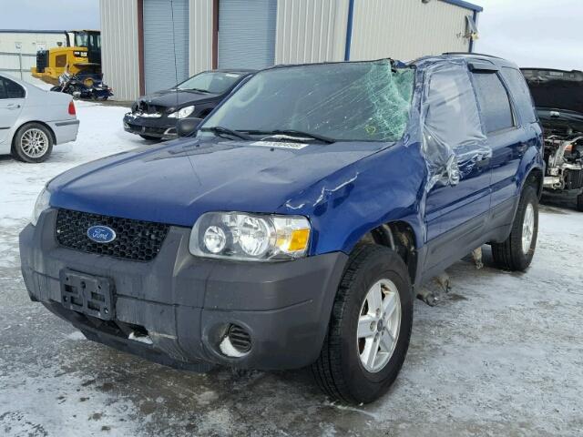 1FMYU92ZX7KB52806 - 2007 FORD ESCAPE XLS BLUE photo 2