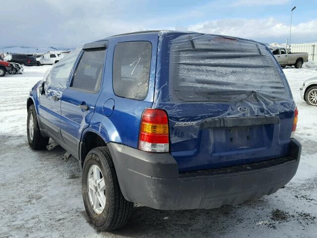 1FMYU92ZX7KB52806 - 2007 FORD ESCAPE XLS BLUE photo 3