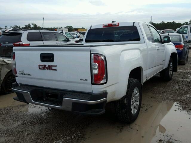 1GTH5CEA7G1389246 - 2016 GMC CANYON SLE WHITE photo 4