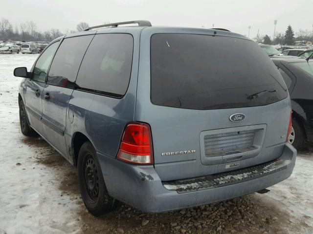 2FMZA51655BA14448 - 2005 FORD FREESTAR S BLUE photo 3