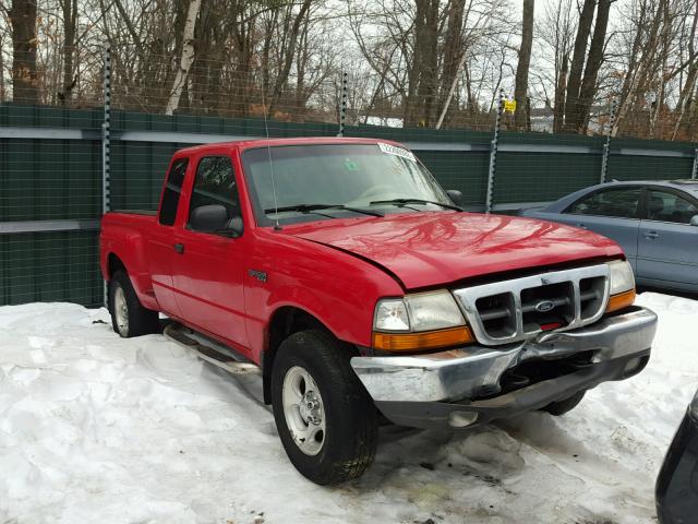 1FTZR15V2YPB77708 - 2000 FORD RANGER SUP RED photo 1