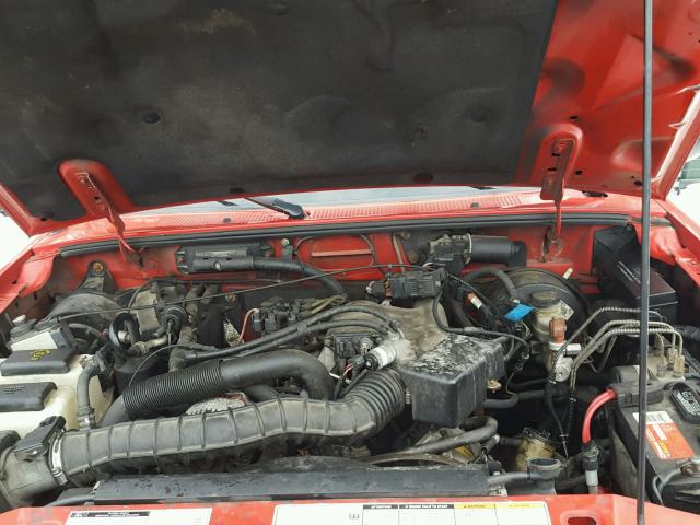 1FTZR15V2YPB77708 - 2000 FORD RANGER SUP RED photo 7